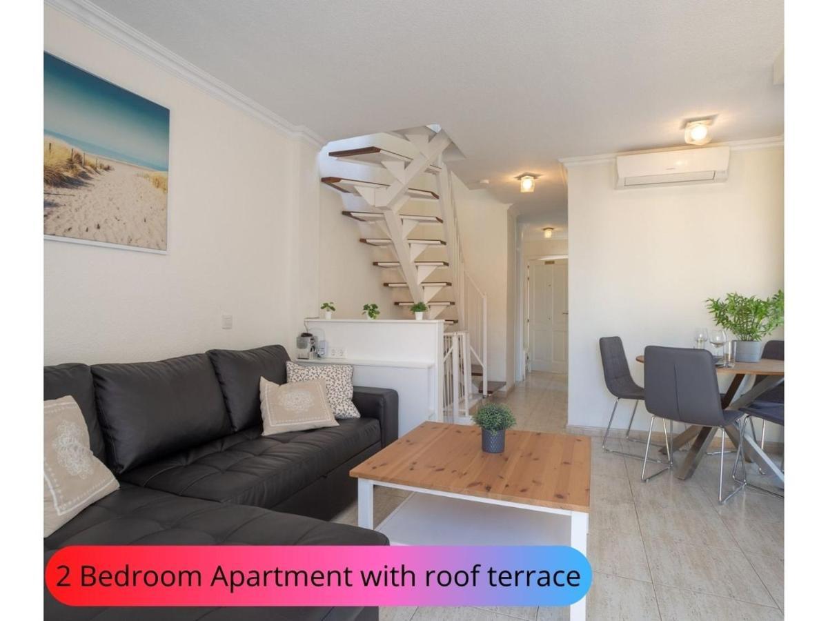 Desirable Rooftop Terrace , 2 Bedroom Apartment With Wifi In Costa Adeje Callao Salvaje Exterior photo
