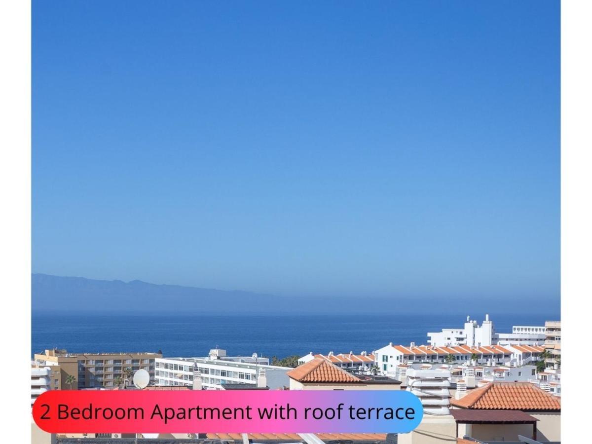 Desirable Rooftop Terrace , 2 Bedroom Apartment With Wifi In Costa Adeje Callao Salvaje Exterior photo