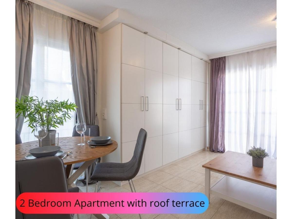 Desirable Rooftop Terrace , 2 Bedroom Apartment With Wifi In Costa Adeje Callao Salvaje Exterior photo