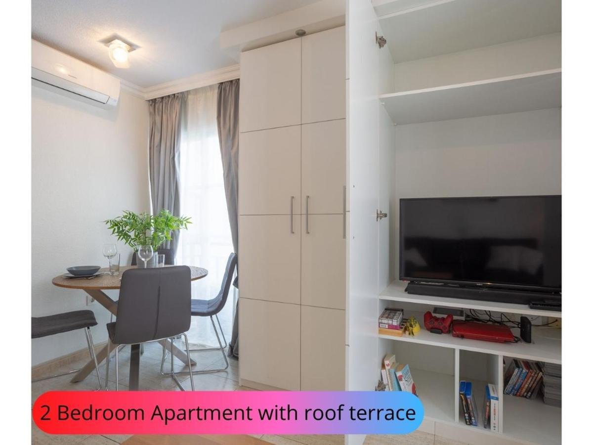 Desirable Rooftop Terrace , 2 Bedroom Apartment With Wifi In Costa Adeje Callao Salvaje Exterior photo
