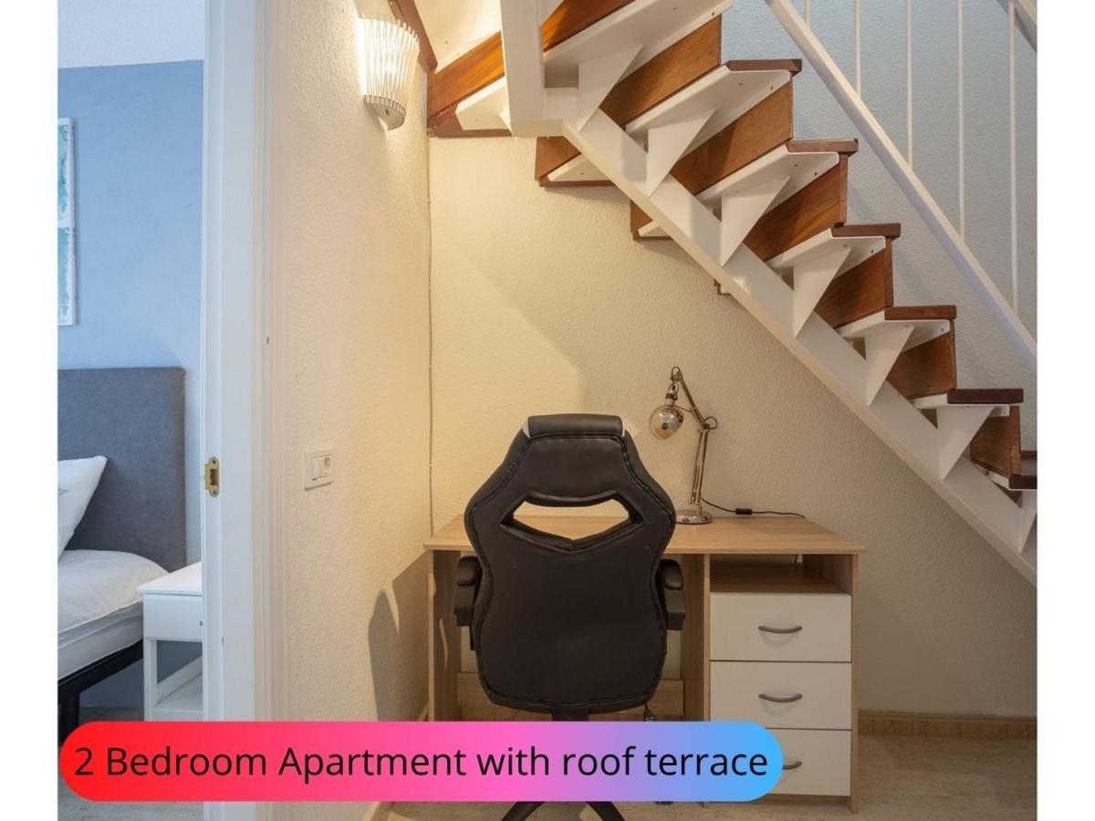 Desirable Rooftop Terrace , 2 Bedroom Apartment With Wifi In Costa Adeje Callao Salvaje Exterior photo