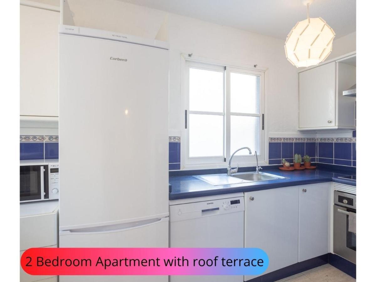 Desirable Rooftop Terrace , 2 Bedroom Apartment With Wifi In Costa Adeje Callao Salvaje Exterior photo