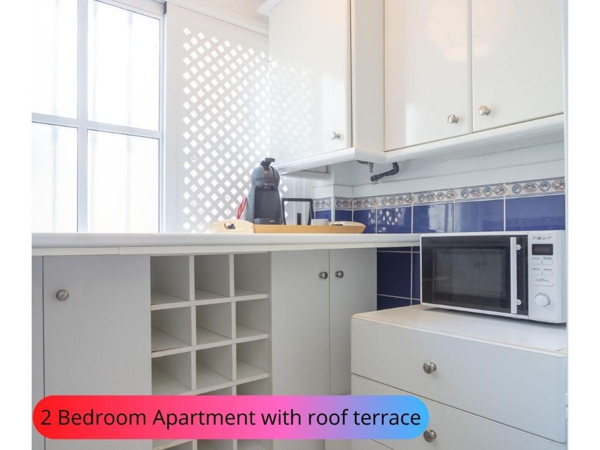 Desirable Rooftop Terrace , 2 Bedroom Apartment With Wifi In Costa Adeje Callao Salvaje Exterior photo